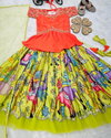OC 200 Heavy Chinon With Embroidery Siqunce Work With Dori Kediya Style Lahenga With Choli Dupatta Bulk Orders In India